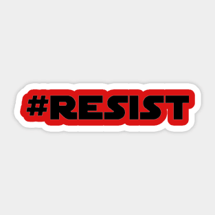 Resist Sticker